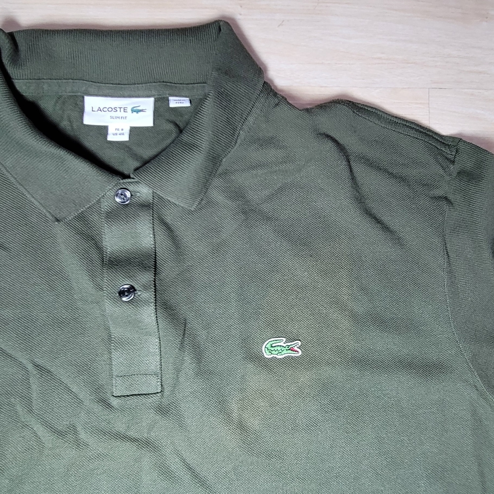 Mens polo shirt Lacoste size 9 - Picture 2 of 3